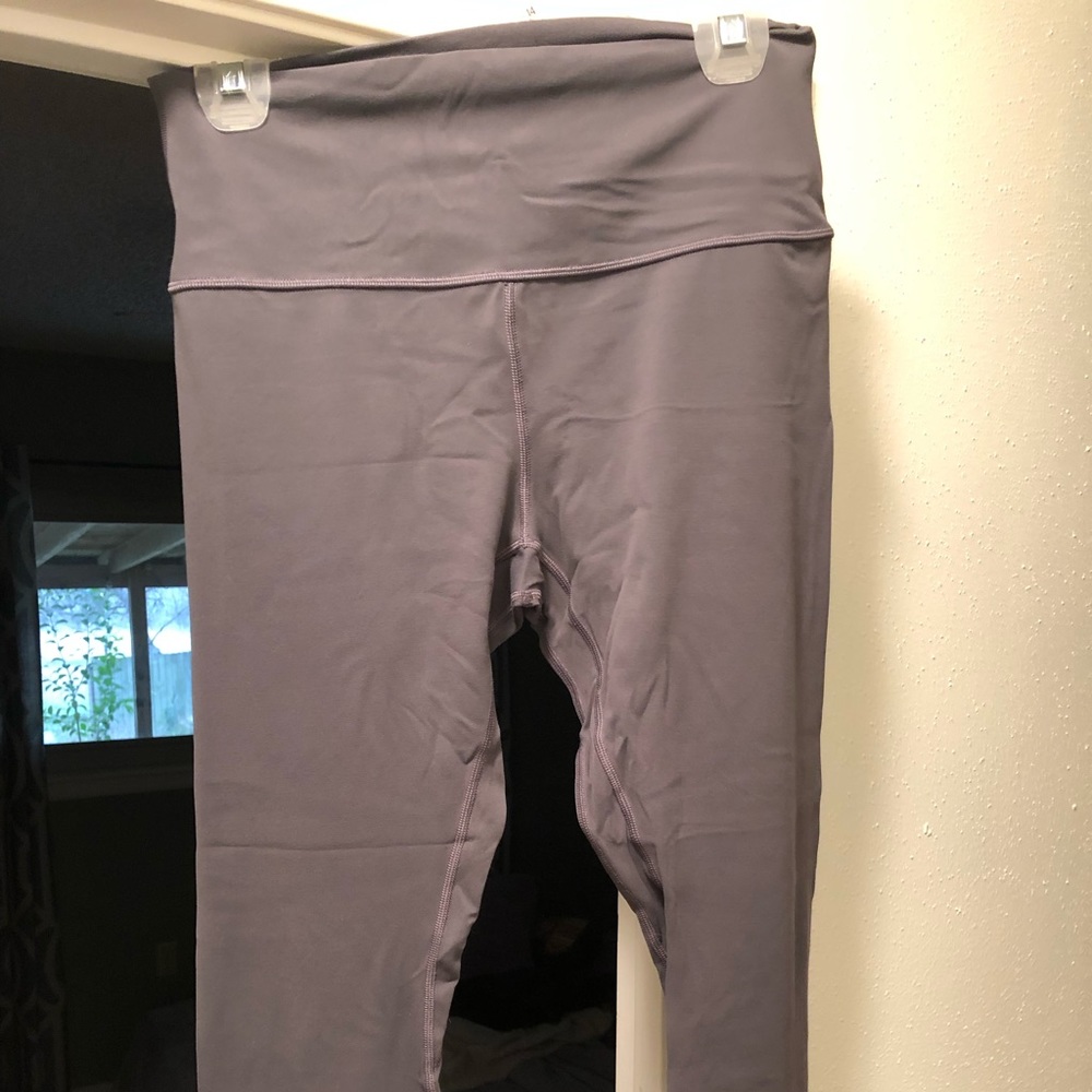 Lululemon align pant, gray size 10.